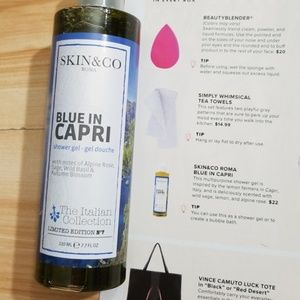 Skin&Co: Roma Blue in Capri Shower Gel-limited ed